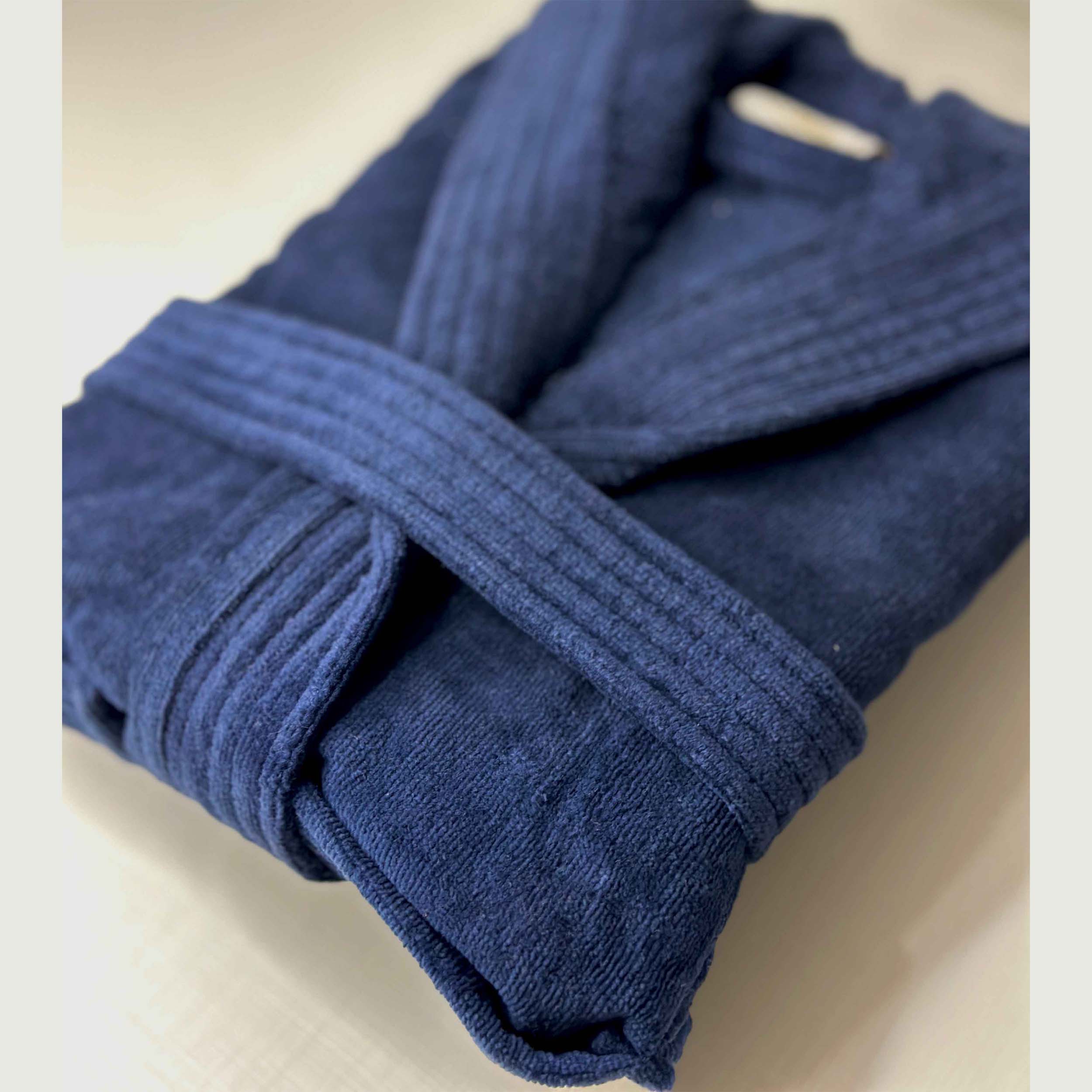 Blue Bliss Baby Bathrobe